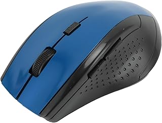 Compare 2.4GHz Wireless Mouse  Portable Optical Computer Mouse with Long Battery Life, Easy Plug and Play, Lightweight Design for or Travel Blue at KSA Price