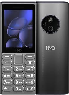 HMD 110 4G Keypad Phone with YouTube, Built-in…