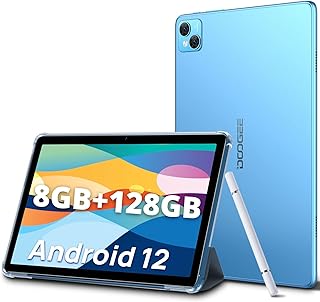 Compare DOOGEE T10 Android 12 OctaCore 10.1 Inch Touch Tablet 15GB+128GB TF 1TB, 8300mAh 13MP+8MP Camera, TÜV Certificate, Dual 4G LTESIM Tablet PC, WiFi, BT5GPSType C – Blue at KSA Price