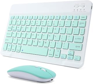 Rechargeable Bluetooth Keyboard and Mouse Combo…