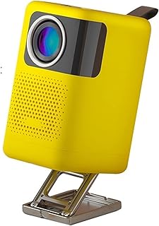 Compare BTZHY Home Office Projecter Projector Video Correction Mini Projector Home Cinema Color : Yellow Miracast, Size : UK plug at KSA Price