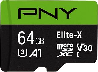 Compare PNY 64GB EliteX Class 10 U3 V30 microSDXC Flash Memory Card at KSA Price