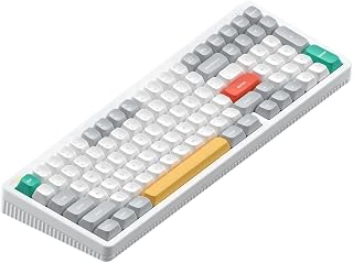 Compare nuphy Halo V2 IO Wireless Mechanical Keyboard with PBT Keycaps, Hot Swappable Custom Gaming Keyboard, RGB Backlight, BT5.0USBC2.4GHz Office Keyboards at KSA Price