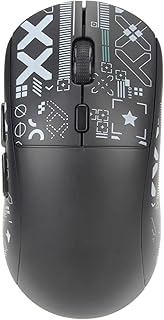 Fafeicy 2.4G Wireless Mouse, RGB Light Type C…
