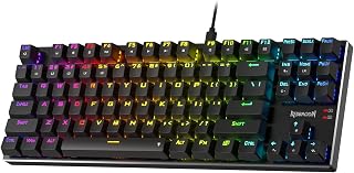 Redragon K556 TKL RGB Wired Mechanical Gaming…