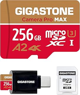 Gigastone [5-Yrs Free Data Recovery] 256GB Micro SD…