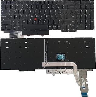 Compare Laptop Keyboard for Lenovo Thinkpad E15 Gen 1 E15 Gen 2 2020 20T8 20T9 20TD 20TE US Layout Replacement Backlit Black at KSA Price