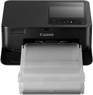 Compare Canon Selphy CP1500 Photo Printer Mobile USBC, WiFi, Wireless, Thermosublimation, 300 x 300 DPI, Memory Card Slot, Selphy Photo Layout App, Colour Stability 100 Years Black at KSA Price