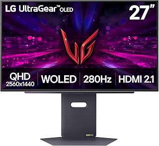LG 27-inch Ultragear QHD Gaming Monitor, 280Hz,…