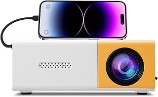 Sxhlseller Mini Projector Full HD 1080p LED…