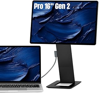 Compare SOTSU FlipAction Pro 16" Gen2 Premium Portable Monitor | Super Compact | Pivot Rotate | 2560x1600 DCI P3 | 120Hz | 400 Nits | Full Metal CNC | USBC or HDMI | Perfect Match for Mac and Windows at KSA Price