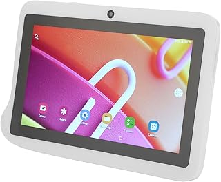 Compare 7in Kids Tablet for Android, 4GB RAM 32GB ROM 128G Expand, 5G Dual Frequency WIFI, Kids Edition Tablet with Kids Content, Support for Google PlaysWhite at KSA Price