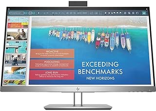 Compare HP 23.8’’ 60.45 cm EliteDisplay E243d FHD IPS LED Backlit AntiGlare Monitor with inBuilt Docking Station BlackSilver at KSA Price