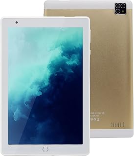 Compare FOOJO 8 Inch Tablet, 8Core Processor, Long Battery Life 3000 Mah, HD Android Tablet  2G DDR Memory + 32G EMMC Memory, BluetoothWiFiDual Card 4G Call Learning Tablet,Green Color : Gold at KSA Price