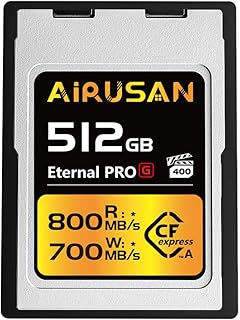 Compare 512GB CFexpress Type A Card, Up to 800MBs Read Speed & 700MBs Write Speed, CFexpress Type A Memory Card for RAW 4K8K Video Recording at KSA Price