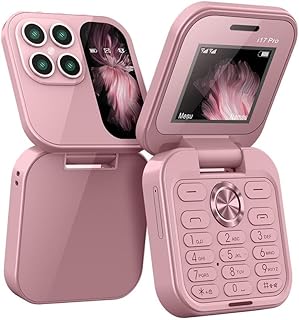 i17 PRO Mini Flip Mobile Phone,Foldable Cell…