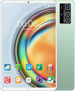 Compare Eacam Tablet PC 10.1 Inch Touch Tablet HD 13 8GB RAM 128GB ROM Octa Core 8000mAh 4G Dual SIM Expandable Memory BT 4.2 with 1280x800 Screen for Games Learning Green at KSA Price