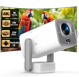 Projector Full HD 1080P, Support 4K 3D Video,…