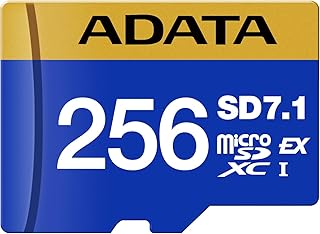 Compare ADATA 256GB Premier Extreme MicroSDXC SD7.1 Express V30 Class 10 Memory Card at KSA Price