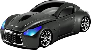 Compare elec Space Cool Sport Car Shape 2.4GHz Wireless Mouse Optical Cordless Mice with USB Receiver for PC Laptop Computer 1600DPI 3 Buttons at KSA Price