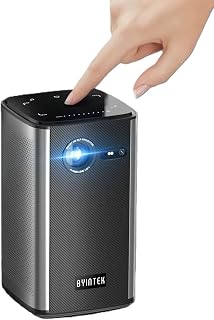 P70 3D Projector 4K Mini Portable Smart Auto…