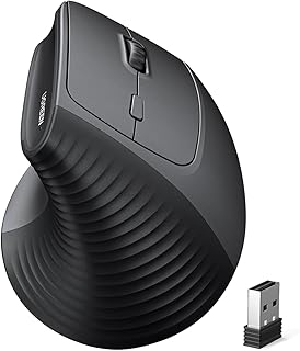 UGREEN Ergonomic Vertical Mouse, 2.4GHz Wireless Optical…