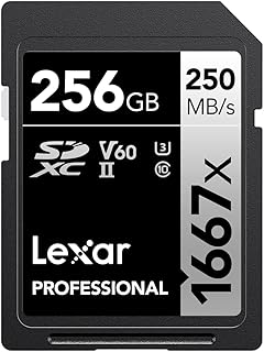 Compare Lexar Professional 1667x256GB SDXC UHSII Cards, Up to 250MBs Read, for Professional Photographer, Videographer, Enthusiast at KSA Price