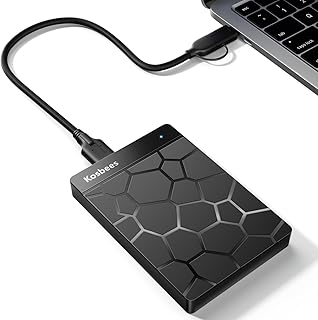 Compare 500 GB External Hard Drives,Portable Hard Drive for Windows,Ultra Slim External HDD Store Compatible with PC, MAC,Laptop,PS4, Xbox one, Xbox 360;Plug and Play Ready at KSA Price