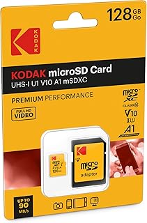 Kodak Micro SD 64GB Class 10 Memory Card with…