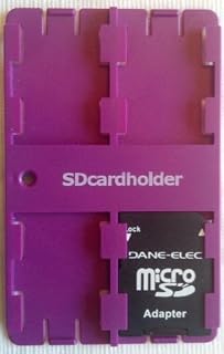 Compare Standard SD Card Holder Credit Card Size Secure Digital Memory Card Case Purple Beware of Cheap Chinese Knock Offs!!! at KSA Price