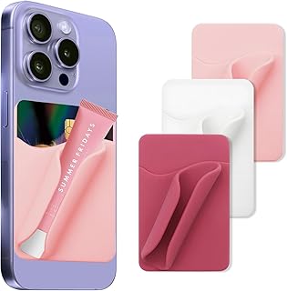 Compare YelaJoy Phone Grip Lip Gloss Holder, Silicone Card & Lip Balm Clip, Reusable Adhesive Backed Holder  Compatible with All Phones Multicolor 3 PCS at KSA Price