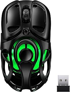 Tri Mode Wireless Gaming Mouse with RGB Backlit,…