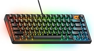 Compare Glorious Gaming Keyboard GMBK 75%  Swappable MXCompatible Keycaps, Detachable USB Cable  IP57 Waterproof and Dust Resistant  10Zone RGB Lighting  Quiet Gaming Switches  321mm x 137mm x 41mm at KSA Price