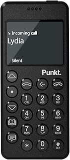 Compare Punkt MP02 4G LTE Minimalist Mobile Phone Unlocked, NanoSIM, WiFi Hotspot, BlackBerry Secure, 2GB RAM+16GB Storage, 1280 mAh Battery “ Black  US Version at KSA Price