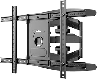 Compare SYLVOX full motion TV wall mount for 4075 inch 60kg，maximum VESA 700 x 400 mm flexible 6way movable double arm, wall mount, maximum VESA 700 x 400 mm. at KSA Price