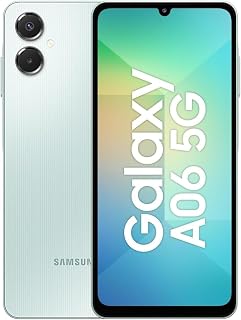 Samsung Galaxy A06 5G (Light Green, 4GB RAM,…