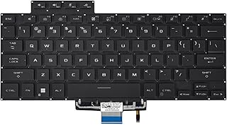 Compare Replacement RGB Backlit Keyboard for ASUS ROG Zephyrus G15 GA503 GA503Q GA503QS ‎GA503QR GA503QM & ROG Zephyrus M16 GU603 GU603H Series Laptop, ROG Zephyrus G15 GA503 RGB Backlit Keyboad US Layout at KSA Price