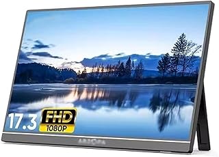 Compare Second Screen Large Screen Monitor 17.3 Inches, Resolution 1920 x 1080, Secondary IPS 60HZ, Expansion for Laptop, External for Host Games Games at KSA Price