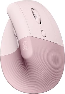 Logitech Lift Vertical Ergonomic Mouse, Wireless,…