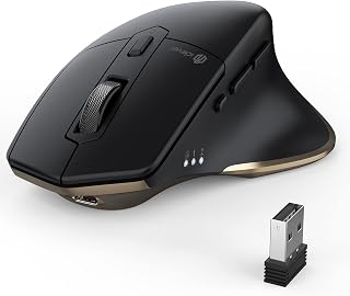 Compare iClever Wireless Mouse, DualMode BT 5.1&2.4G Bluetooth Mouse for Laptop at KSA Price