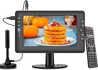 9" IPS Screen Portable TV with Digital…