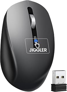 EAXBUX Covert Mouse Jiggler,2 in 1 Mouse with…