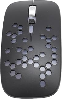 Compare Elprico Wireless Mouse, Computer Mouse with 3 Dpi Adjustment, Quiet, Portable Wireless for MBook Air Pro at KSA Price