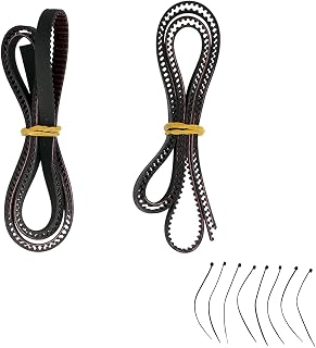 Compare Open Timing Rubber Belt, X Axes + Y Axes Combination Abrasion Resistance Large Elasticity Belt for Gates 3D Printer Accessories 2GT?6mm at KSA Price