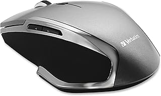 Compare Verbatim 2.4G Wireless 6Button LED Ergonomic Deluxe Mouse  Computer Mouse with Nano Receiver for Mac and PC – Black at KSA Price