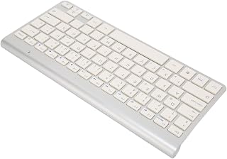 Compare Wireless Keyboard, X Shaped Button Ultra Thin Computer Keyboard Stylish Plug and Play for Desktop for Laptop for Tablet Color : German and English bilingual at KSA Price