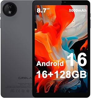 Crelander 8.7 Inch Android 16 Tablet, 16…