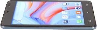 Compare Smartphone, 5in Smartphone Blue Gray 4800mAh Battery RAM 2GB ROM 16GB 100 to Dual SIM for Home at KSA Price