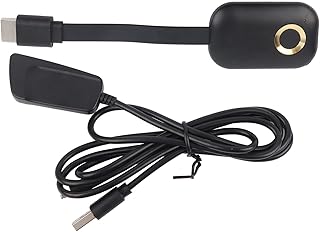 Compare 4K Wireless Miracast Display TV Dongle  Multimedia Multimedia HD TV Dongle with External WiFi Module for iOS MultiScreen Interactive Receiver G9 5G Dualcore 4k at KSA Price