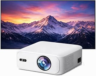 Native 1080P Home Theater Projector, 800 ANSI Lumens,…